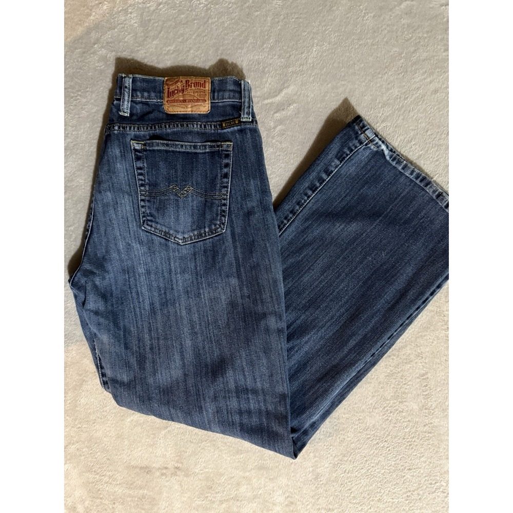 VTG Lucky Brand Women's Sz 14/32 Sweet N Low  Jeans Low Rise Boot Cut Y2K